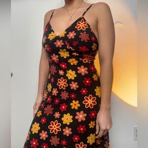 Fun casual floral dress